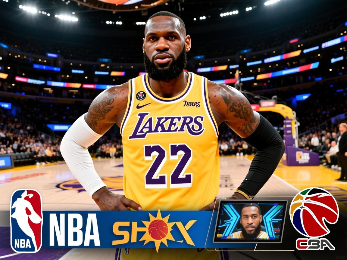 湖人惨败太阳！詹姆斯示弱遭质疑